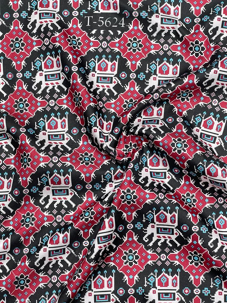 NAVRATRI SPECIAL TUSSAR SILK PRINT
