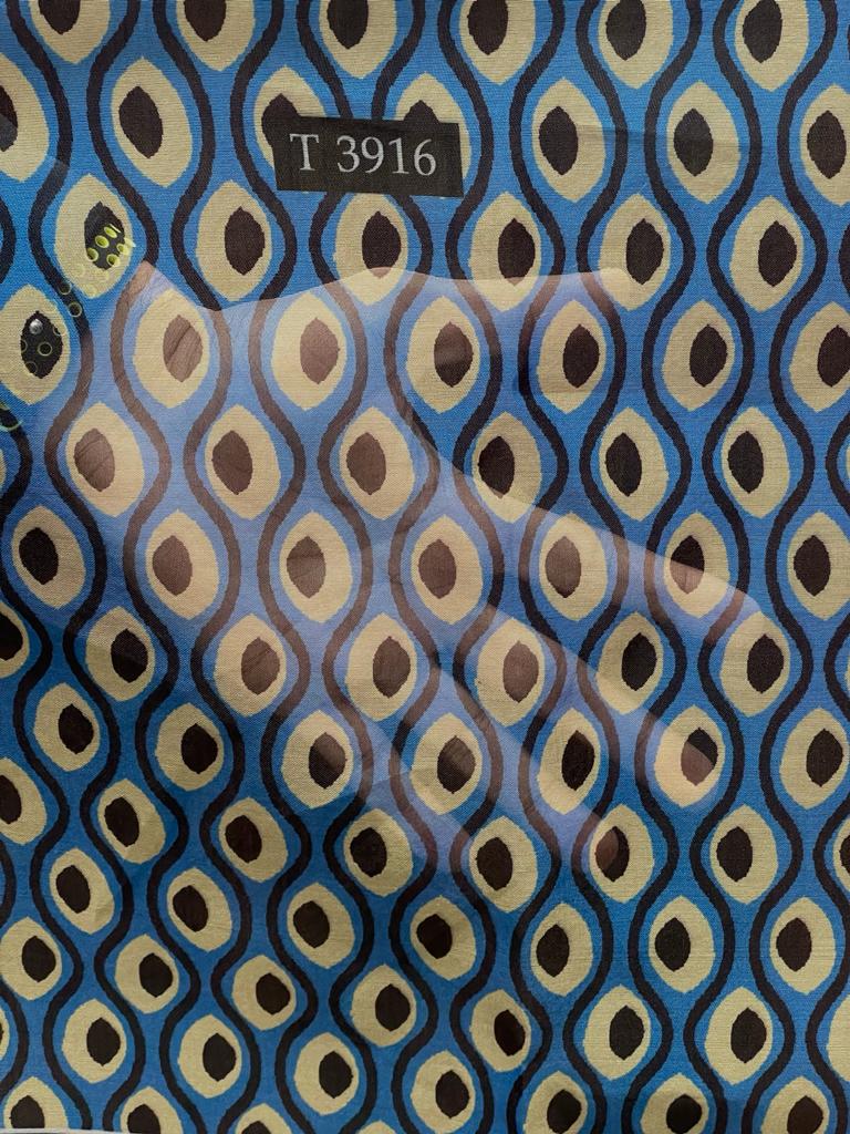 ORGANZA ABSTRACTS PRINT