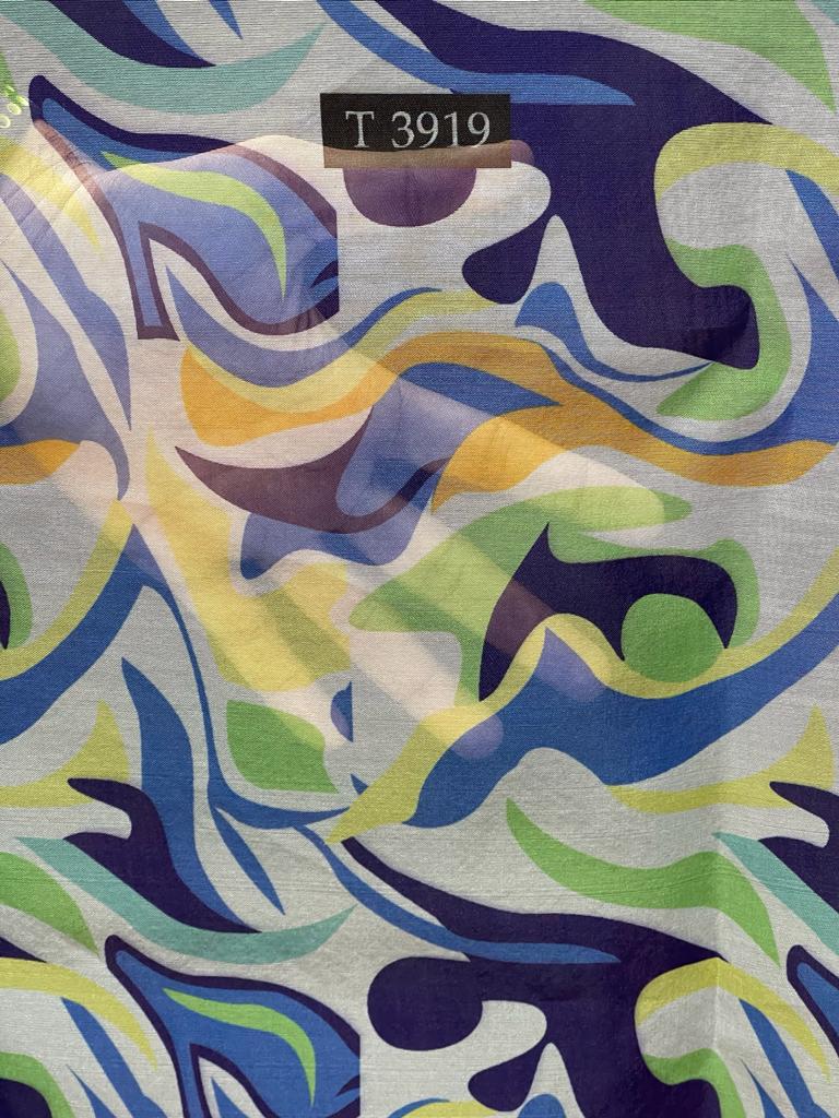 ORGANZA ABSTRACTS PRINT