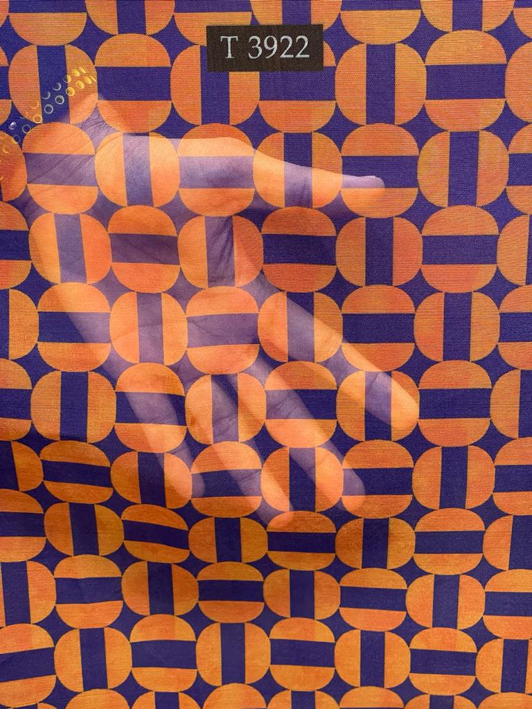 ORGANZA ABSTRACTS PRINT