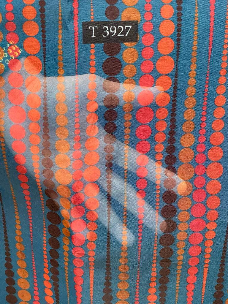 ORGANZA ABSTRACTS PRINT