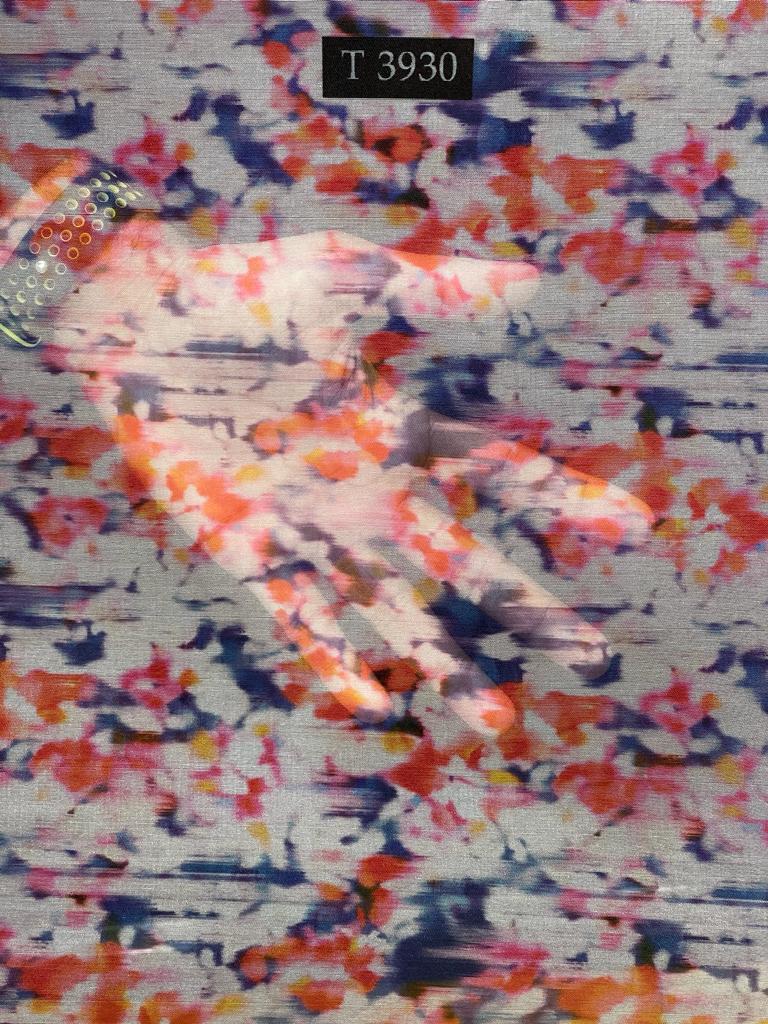 ORGANZA ABSTRACTS PRINT