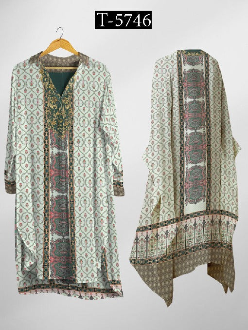 BEAUTIFUL UN-STITCHED KAFTAN FABRICS