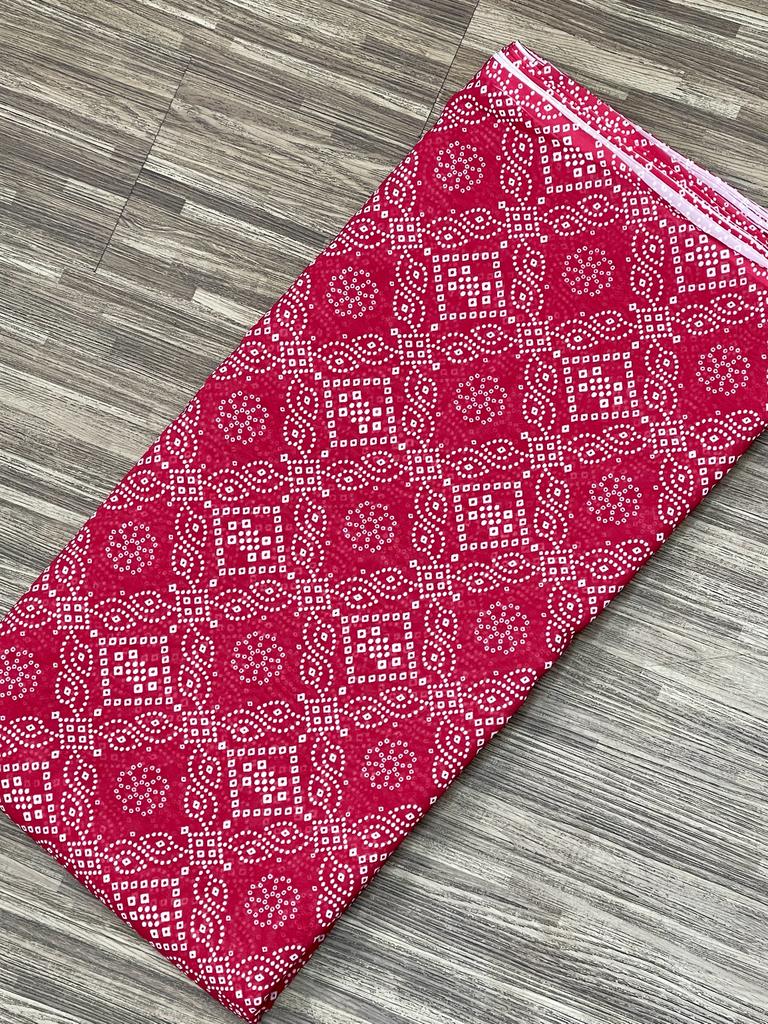 GEORGETTE BANDHANI WITH COLOURS