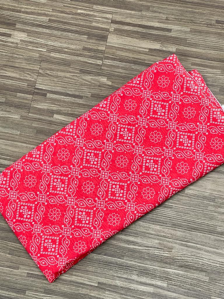 GEORGETTE BANDHANI WITH COLOURS