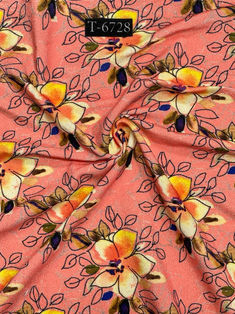VELVET ABSTRACT FLORALS PRINTS