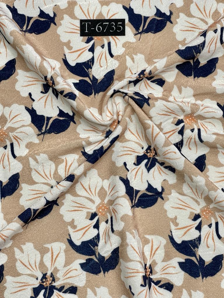 VELVET ABSTRACT FLORALS PRINTS