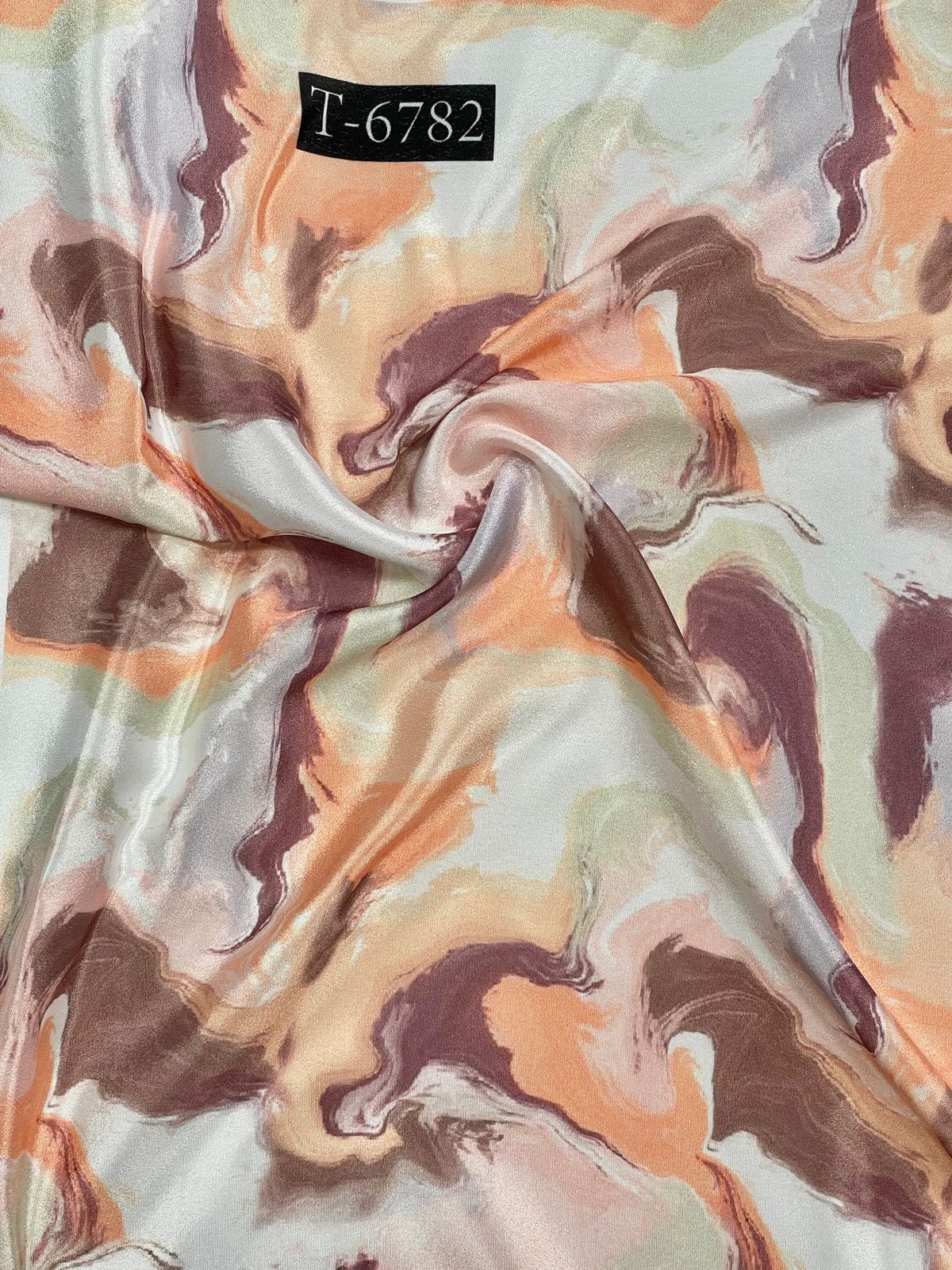 Crepe Marble Print