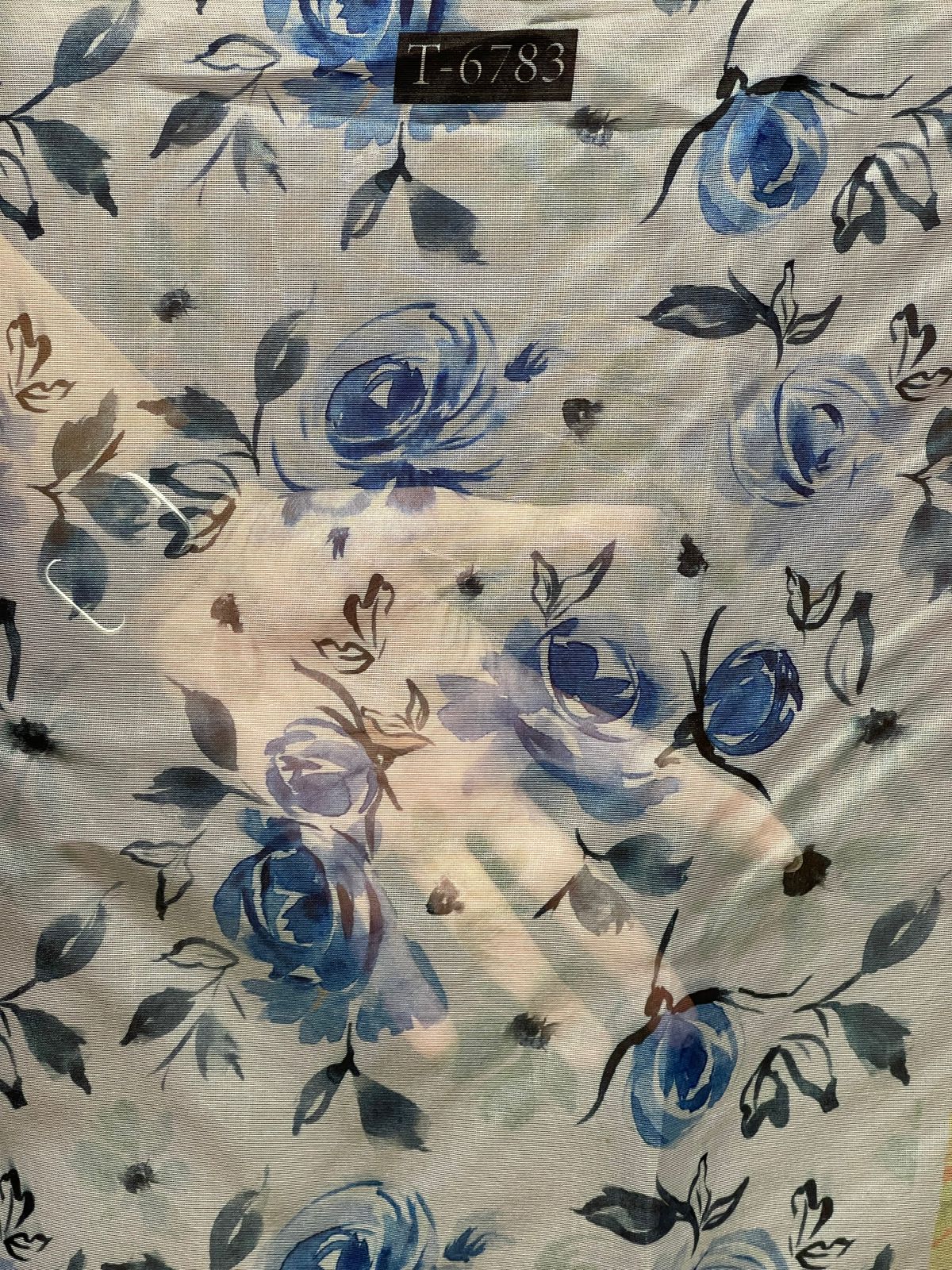 Organza Floral Print