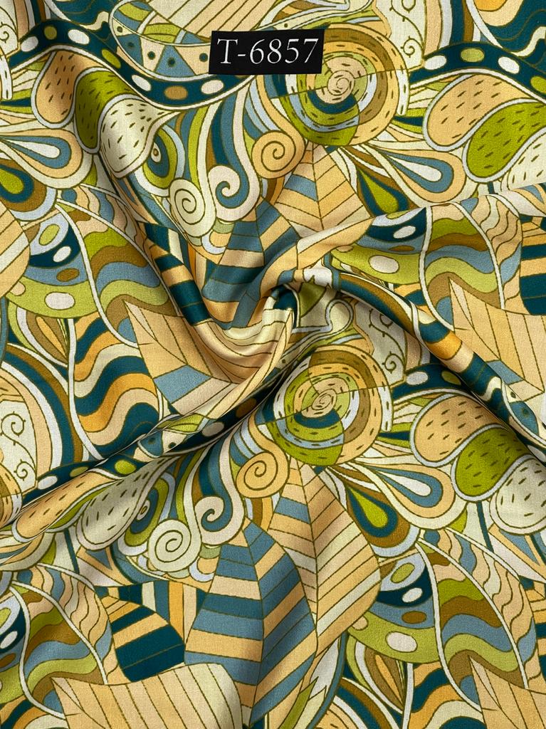 ZARA PRINT ON MODAL SATIN