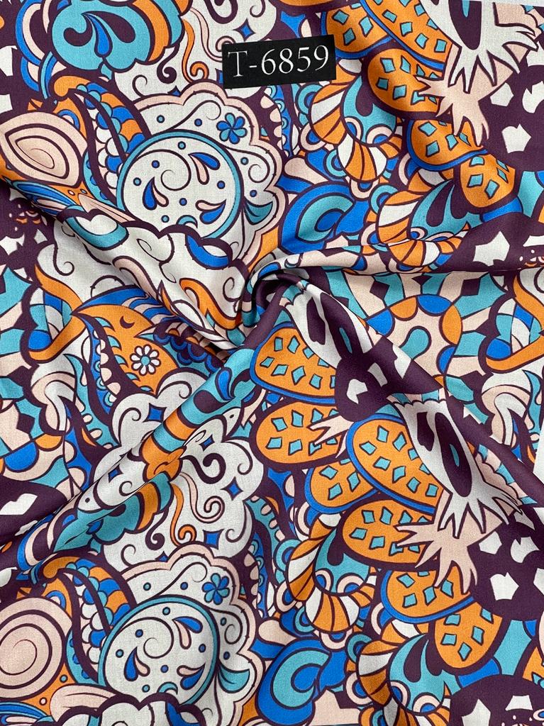ZARA PRINT ON MODAL SATIN