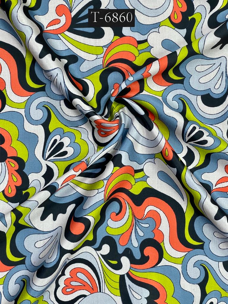 ZARA PRINT ON MODAL SATIN