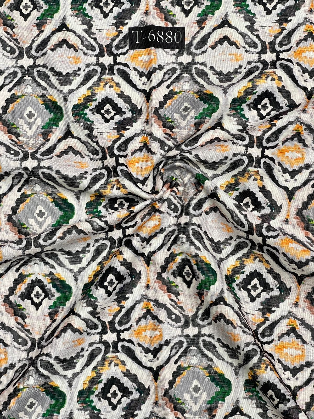 Rayon Ikkat Print