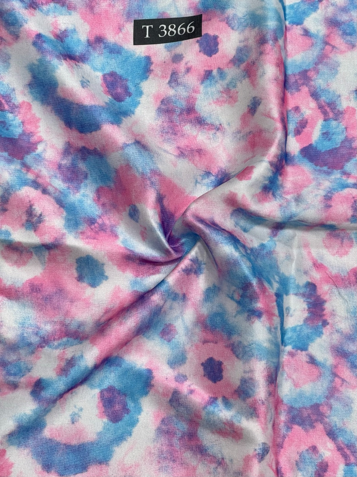 Modal Satin Tie & Dye prints