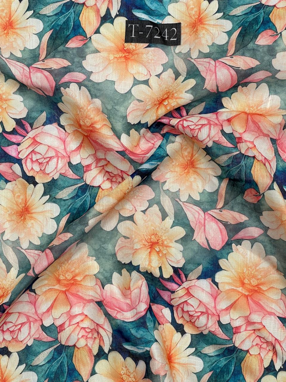 LINEN FLORAL PRINTS