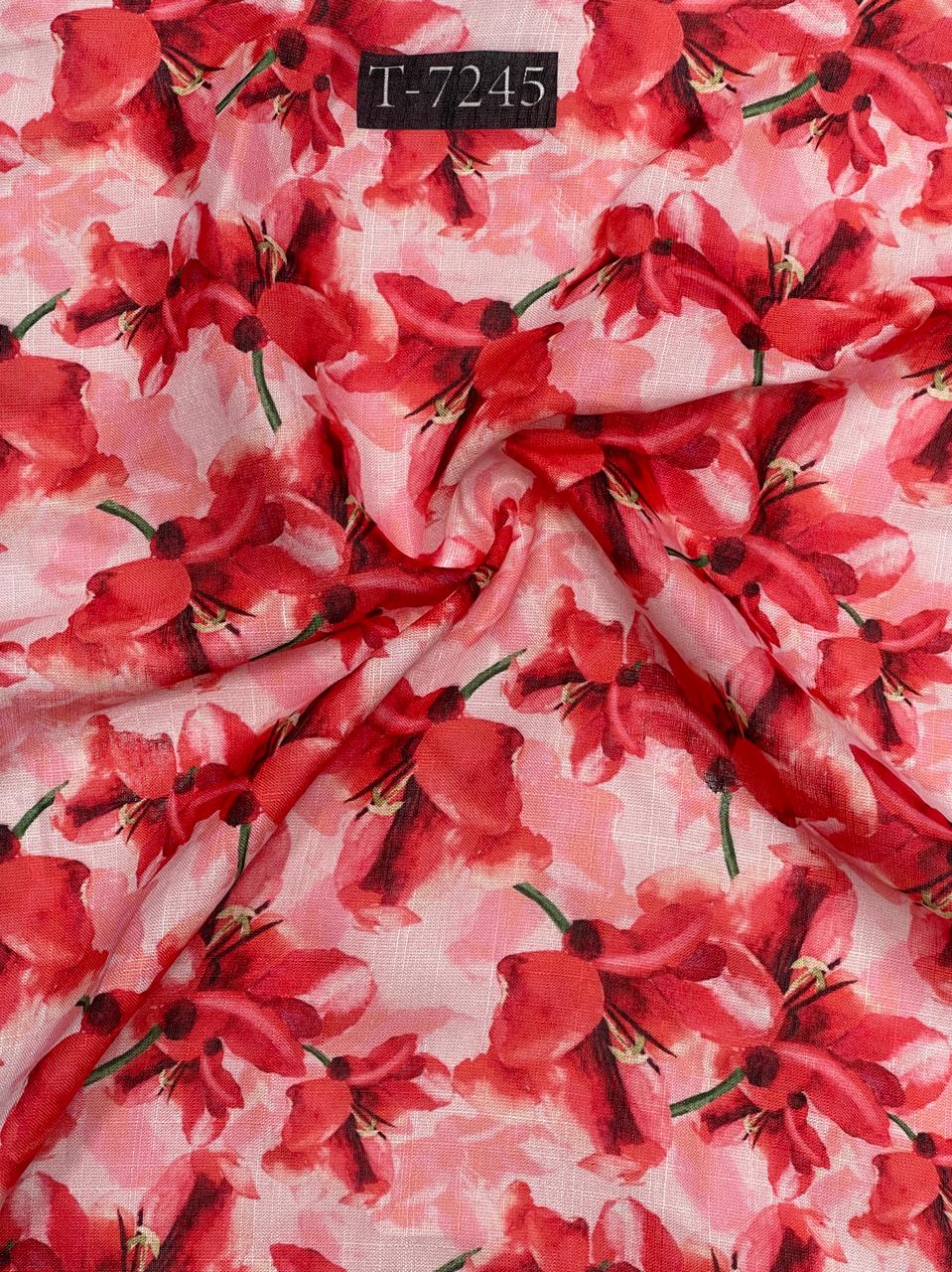 LINEN FLORAL PRINTS