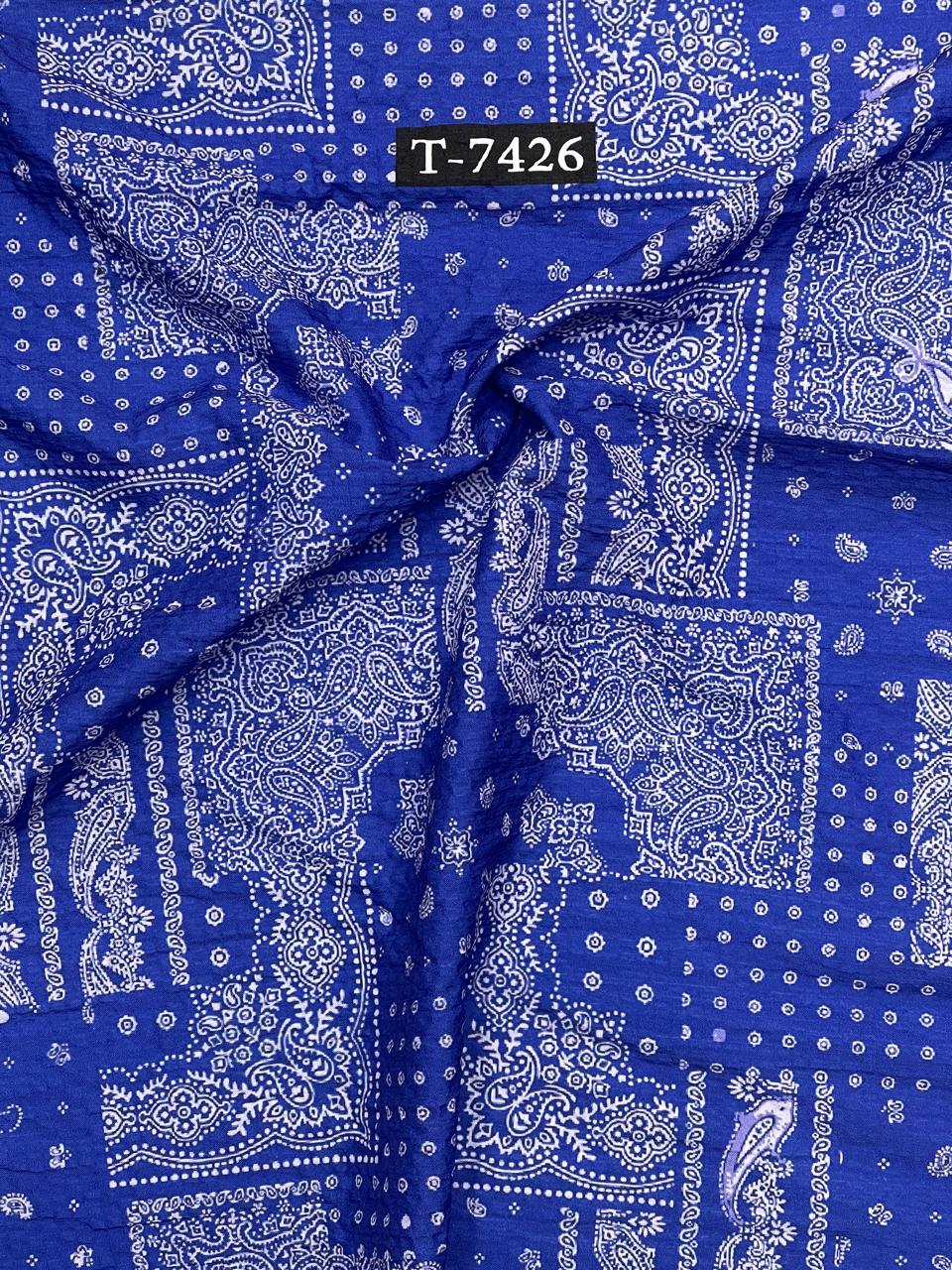 Mixed Print On Imported Lycra Fabric