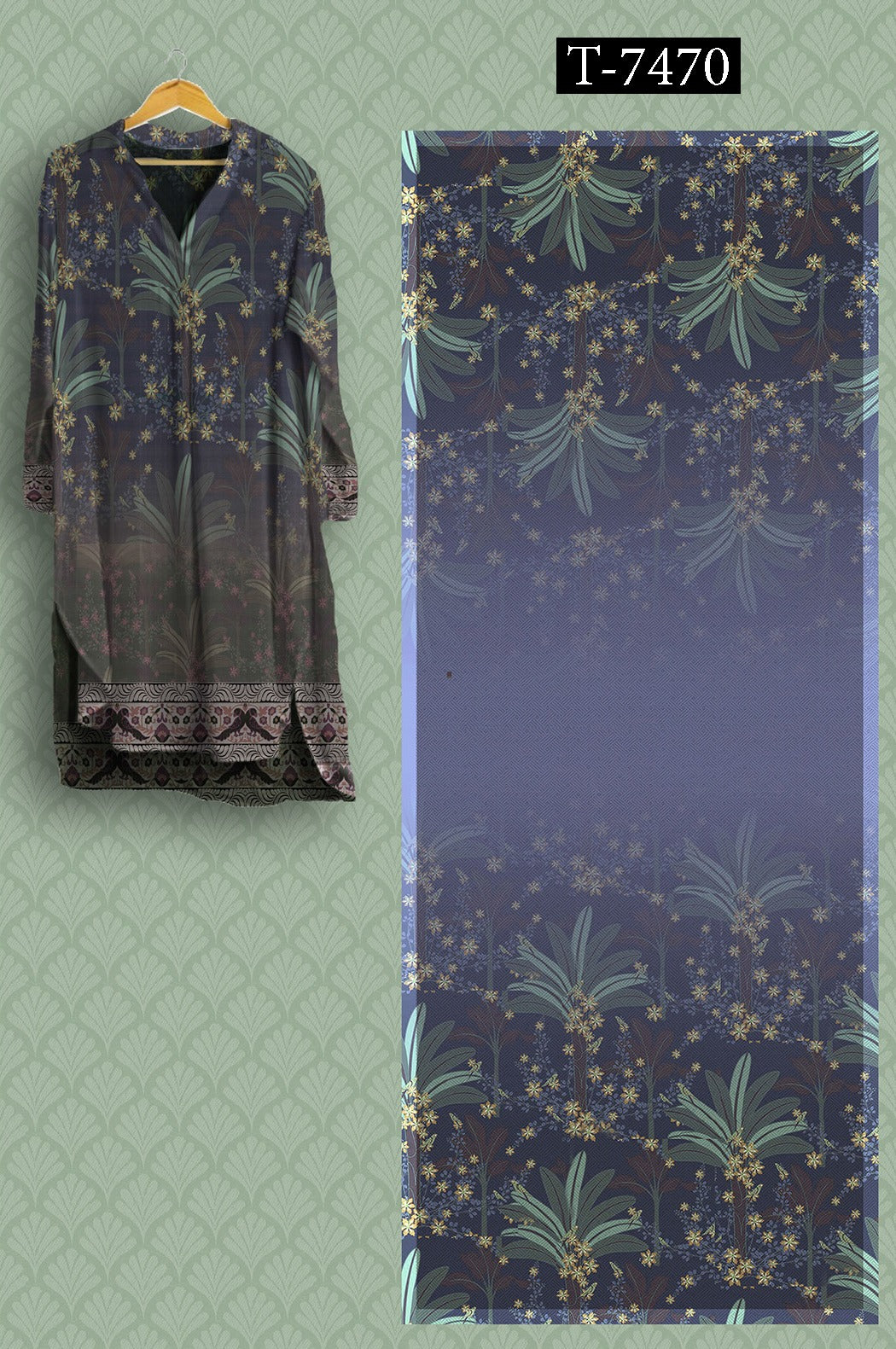 PREMIUM TOP-DUPATTA SET