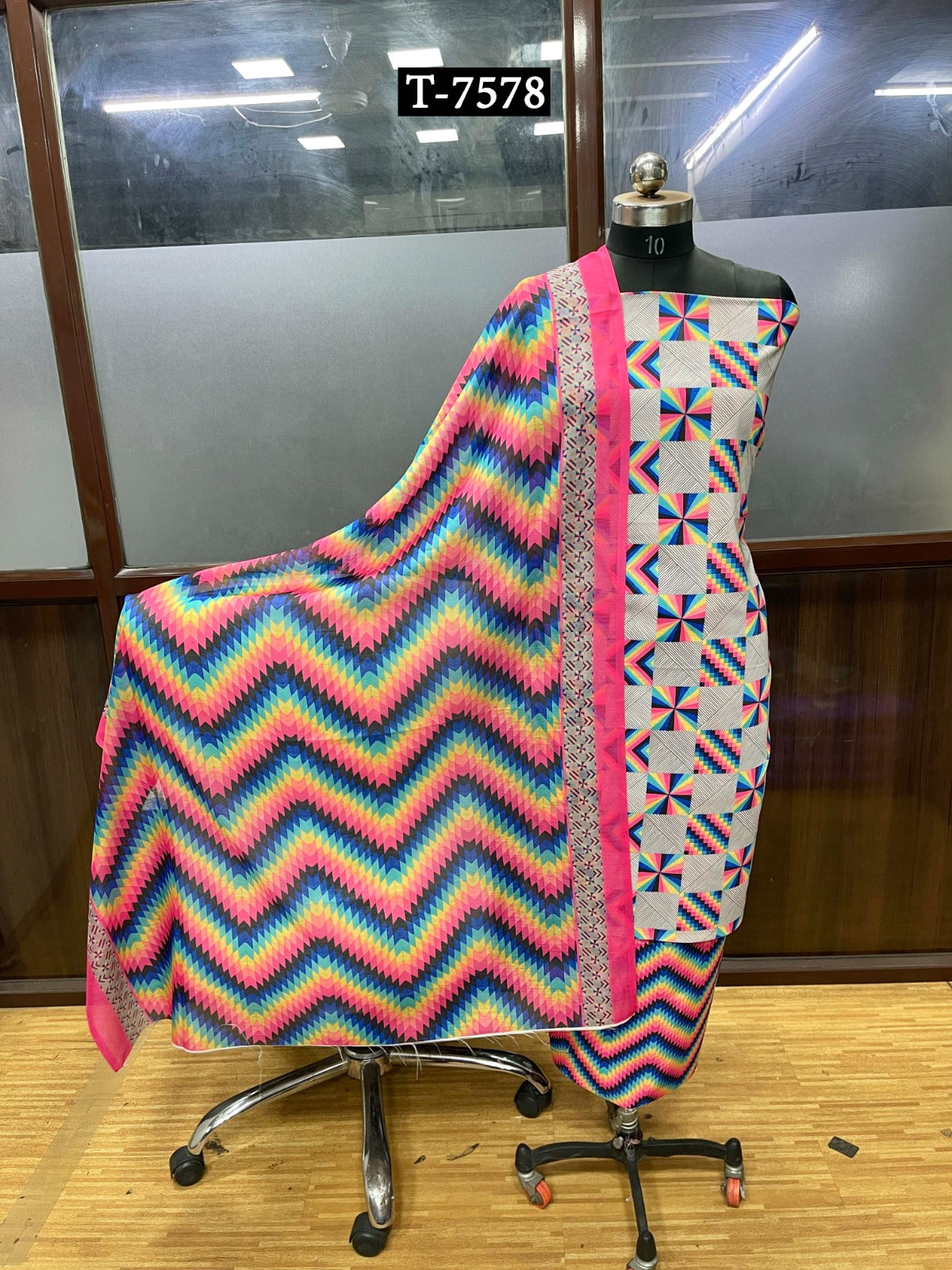 PATIALA UNSTITCHED SUITS SETS