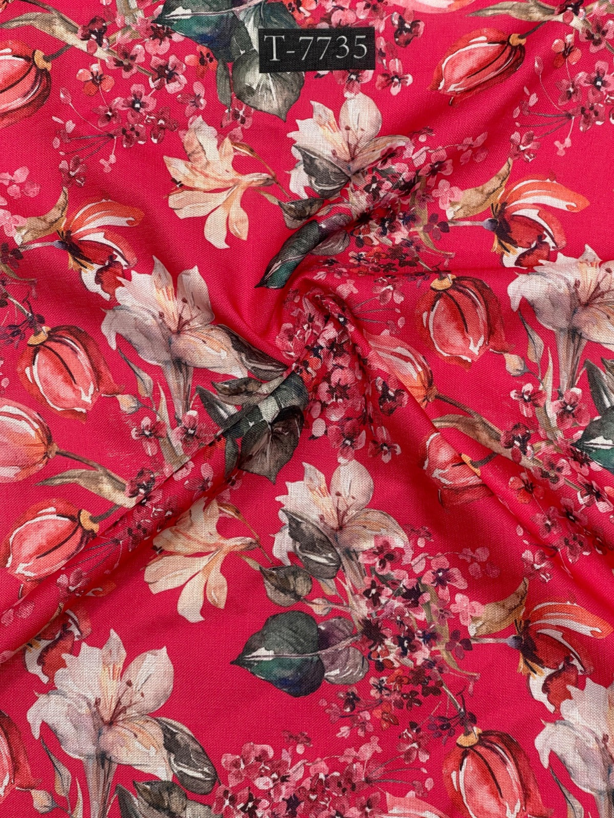 EXPORT PRINT WITH BEAUTIFUL COLOR MATCHINGS ON Swiss Cotton Linen