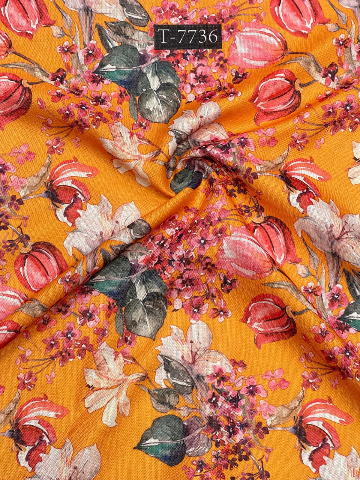 EXPORT PRINT WITH BEAUTIFUL COLOR MATCHINGS ON Swiss Cotton Linen