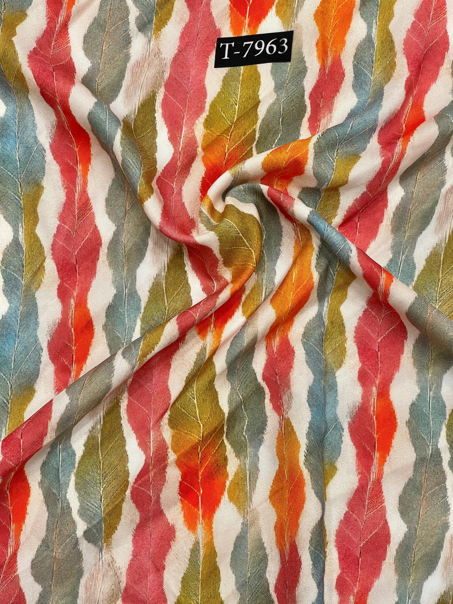 PASTEL COLOURS PRINTS RAYON