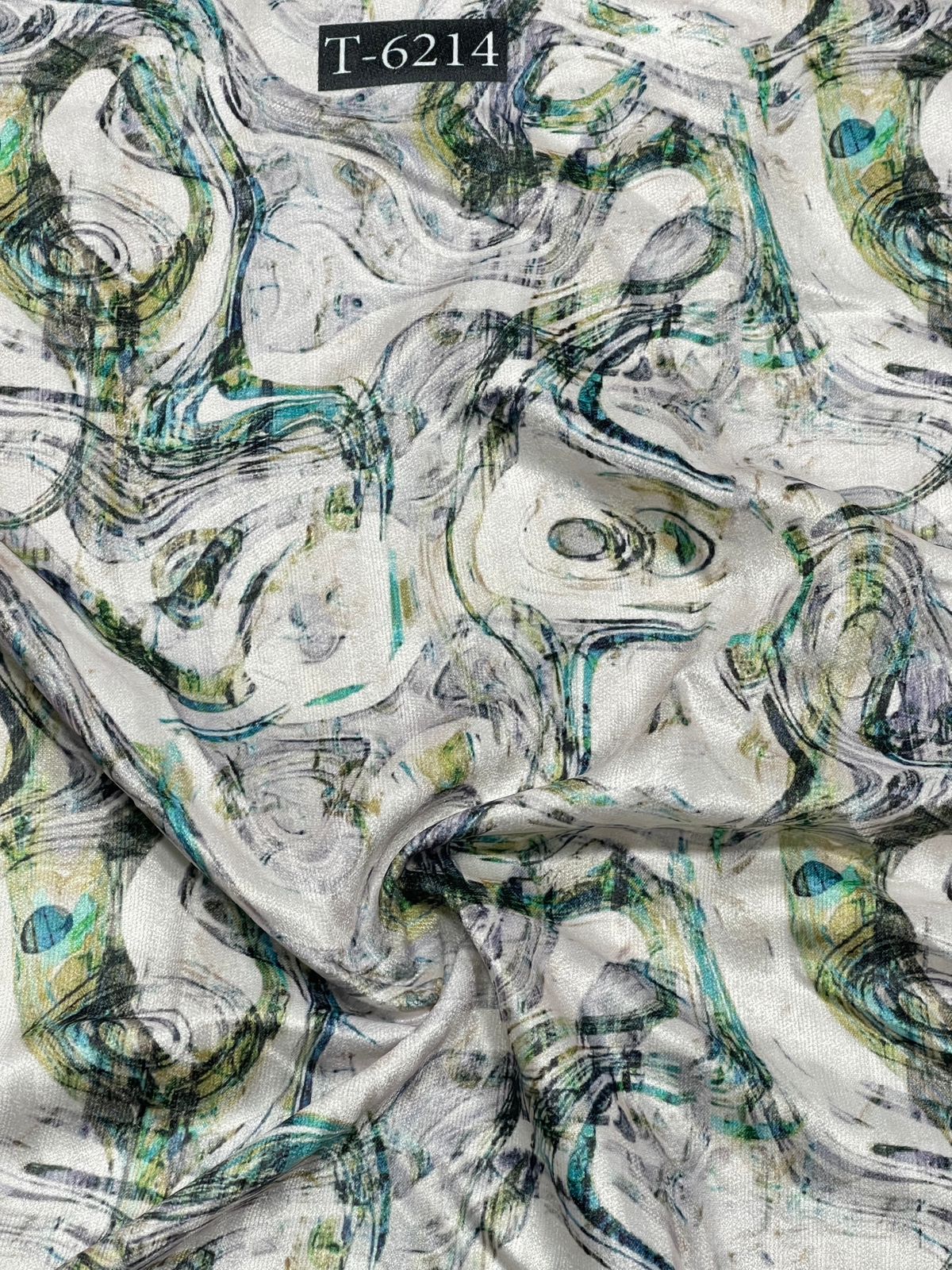 Beautiful Marble Prints On Velvets