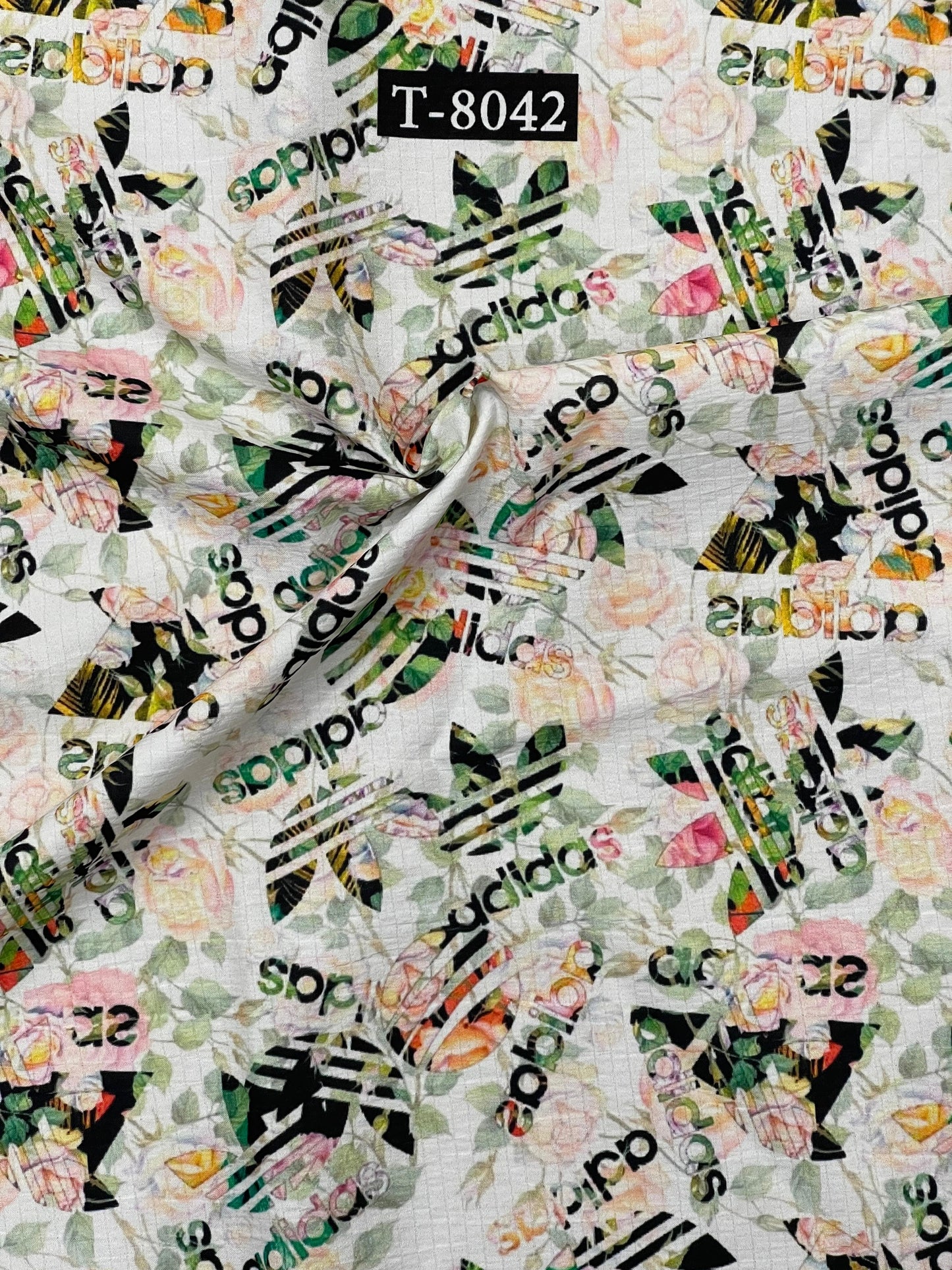 BRAND PRINTS ON LYCRA