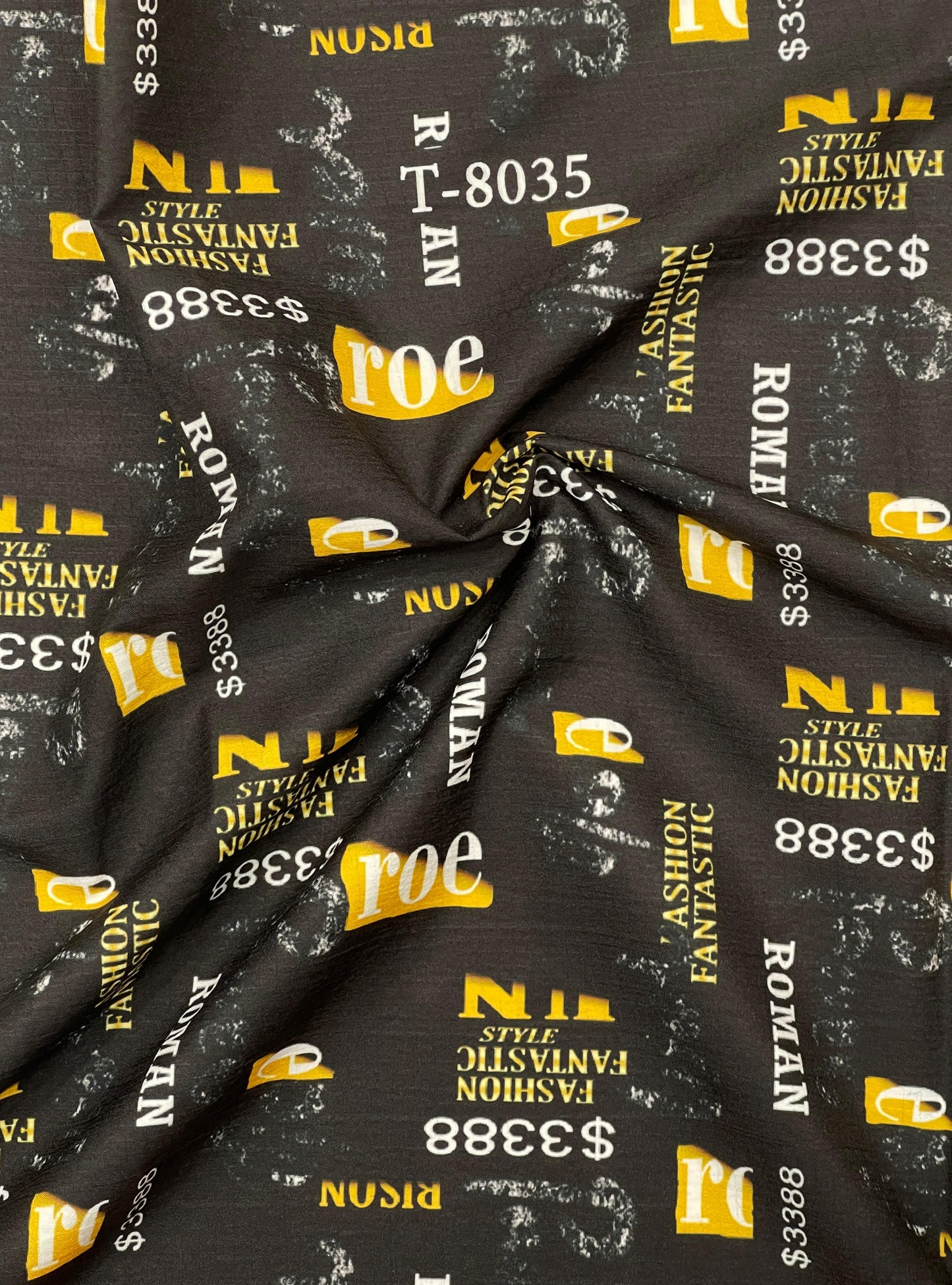 BRAND PRINTS ON LYCRA