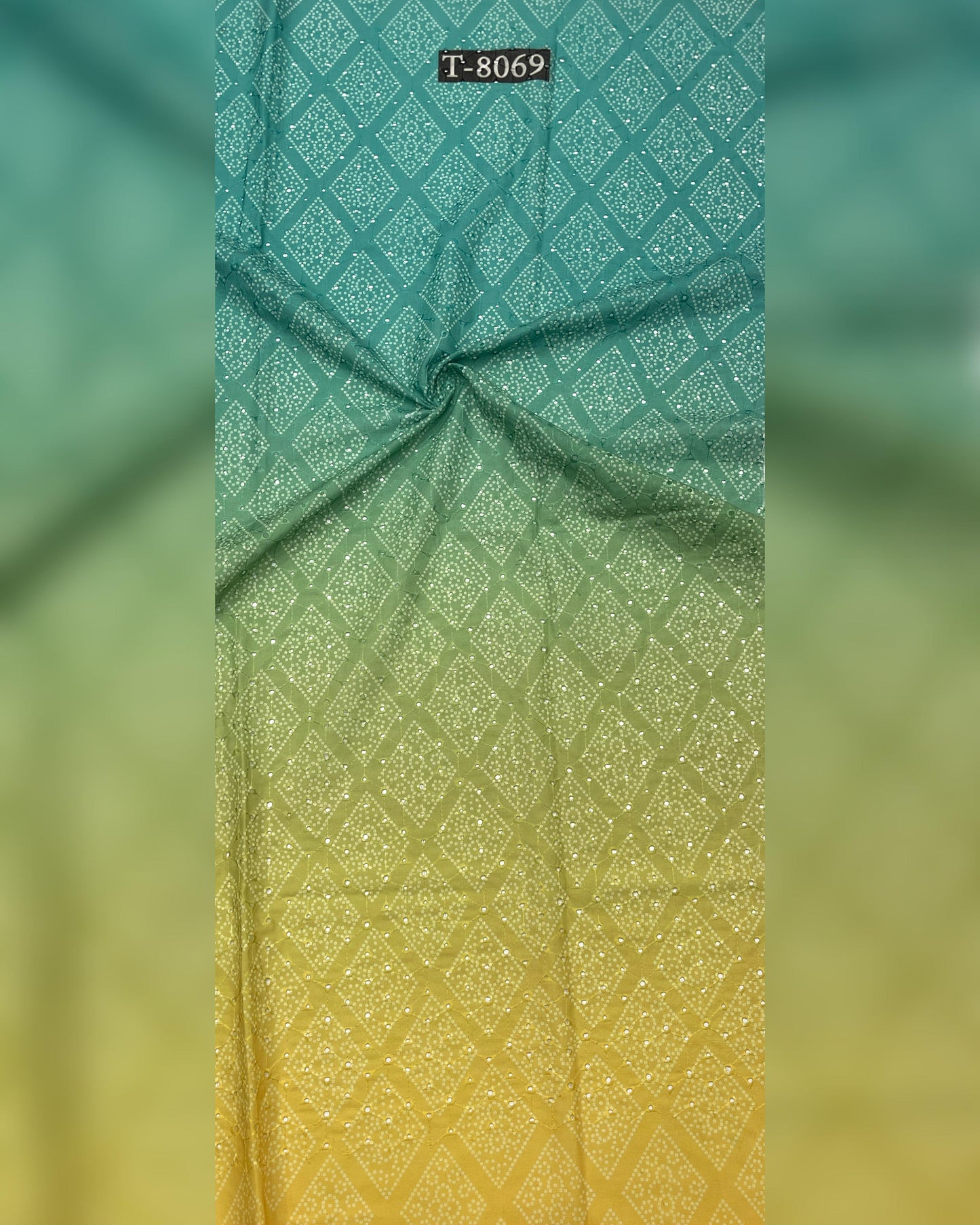 BANDHANI OMBRE ON HAKOBA COTTON