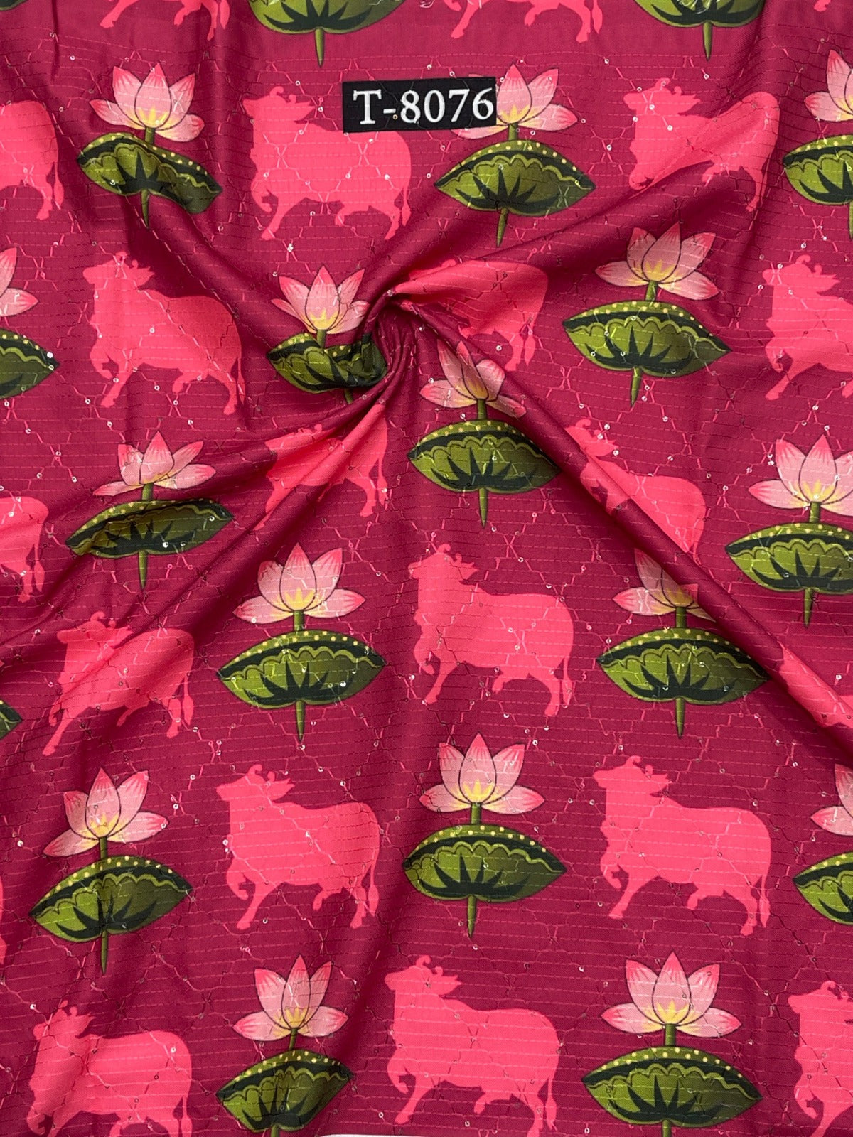PICHWAI FESTIVE COLLECTION on Rayon Crochet