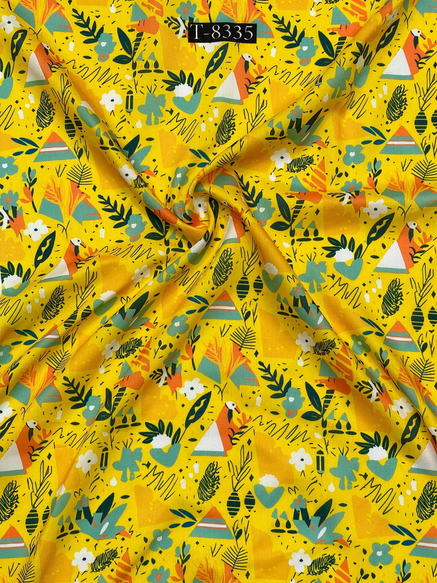 Cute Kids Print On Muslin