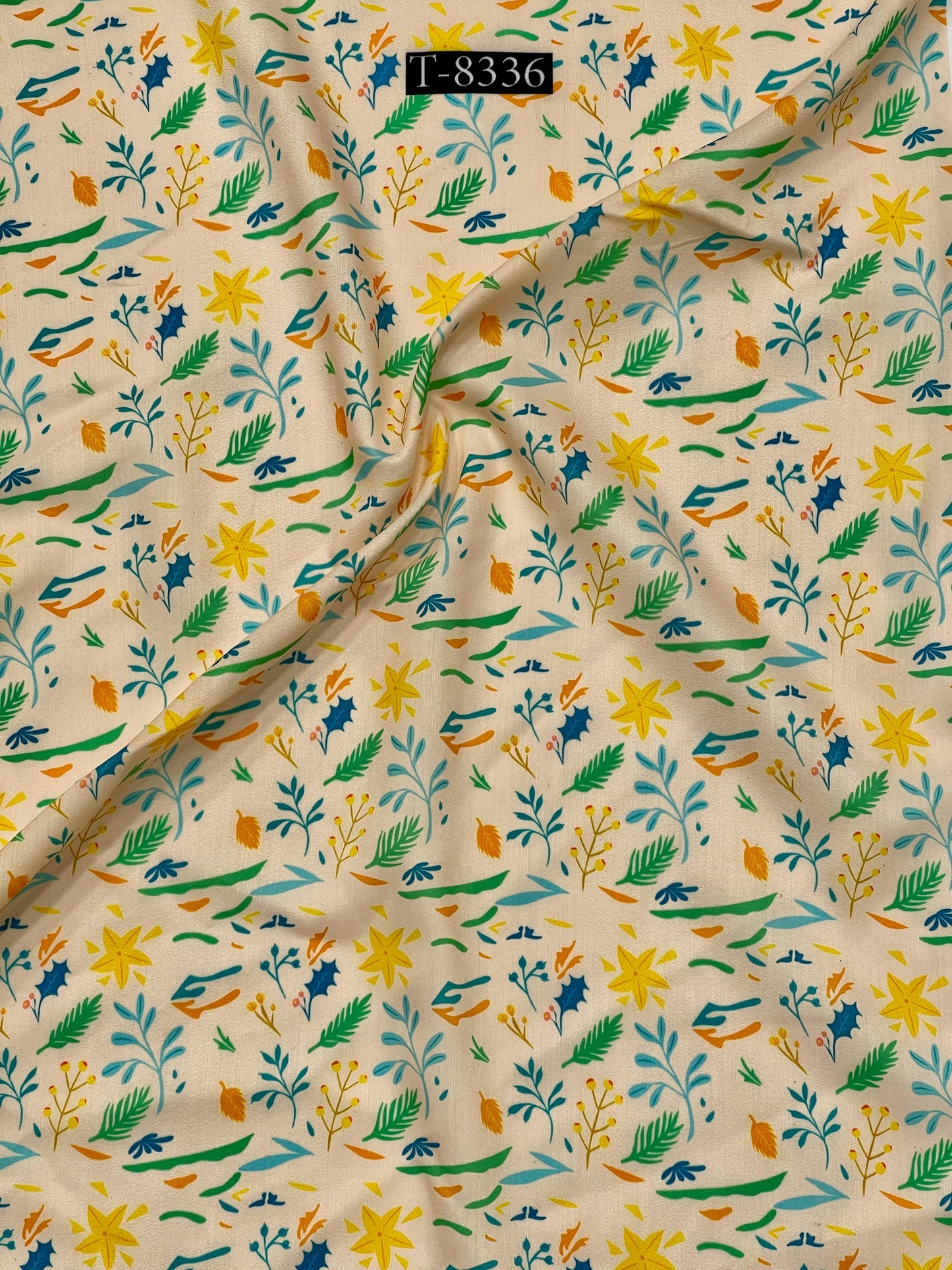Cute Kids Print On Muslin