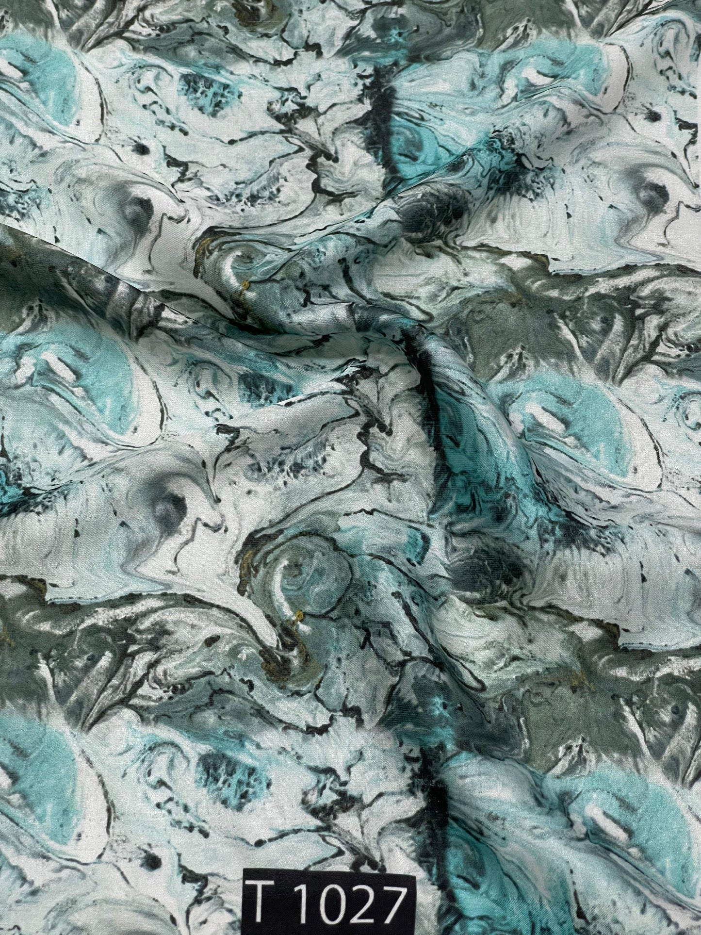 Abstracts Prints On Modal Satin