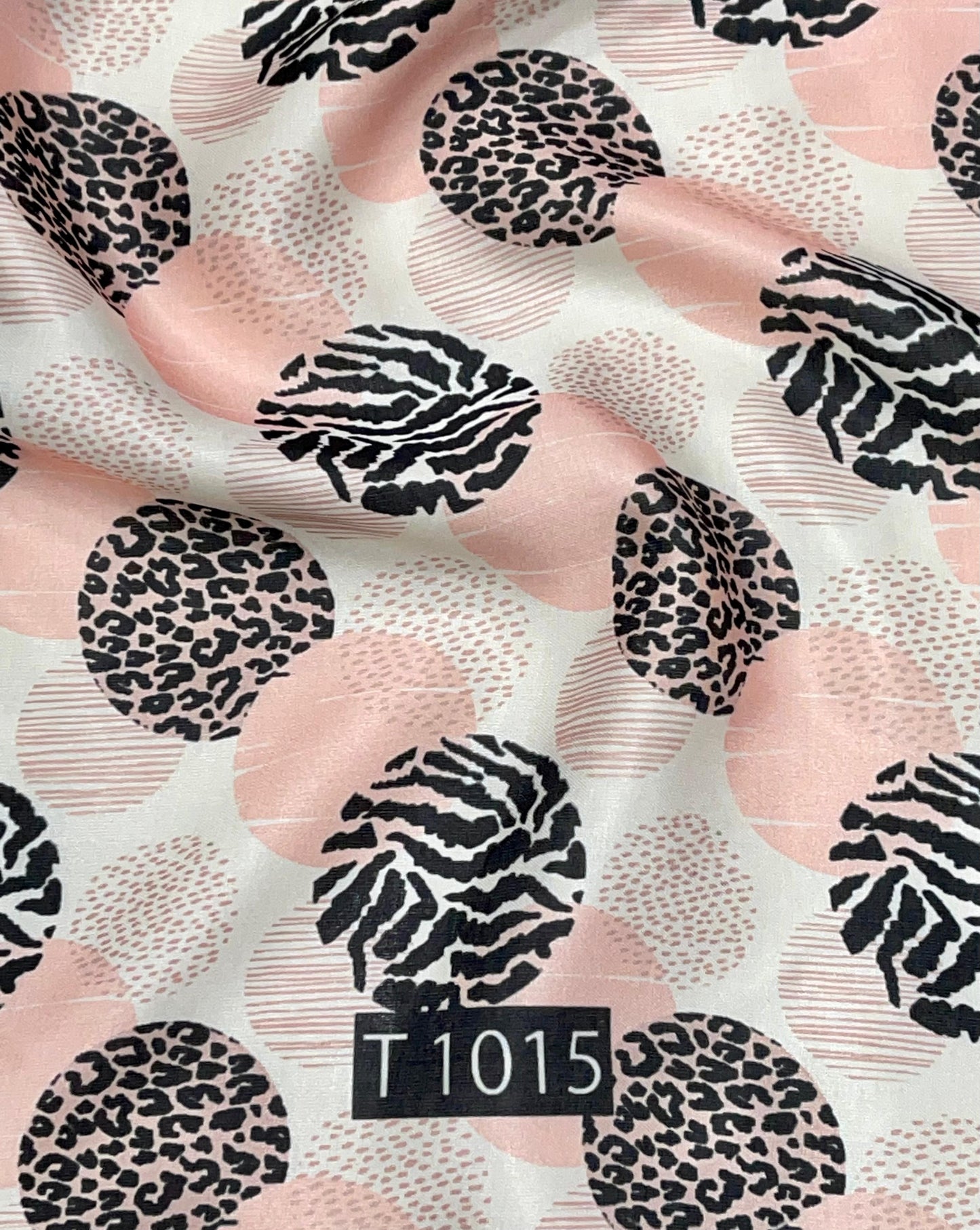 Abstracts Prints On Modal Satin
