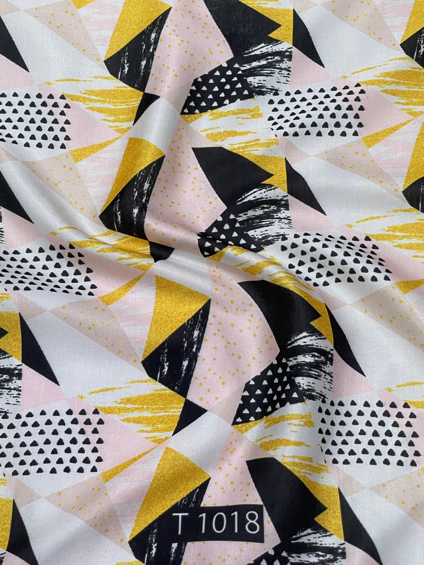 Abstracts Prints On Modal Satin