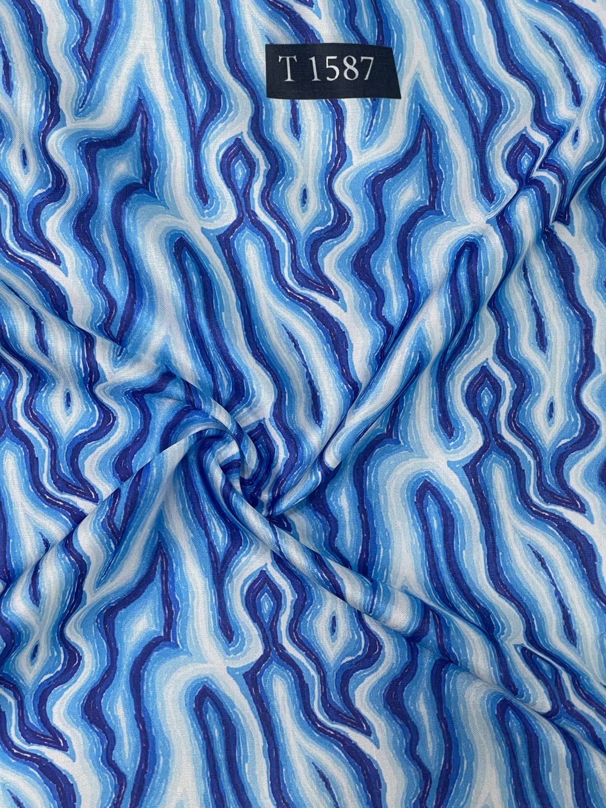 Abstracts Prints On Modal Satin