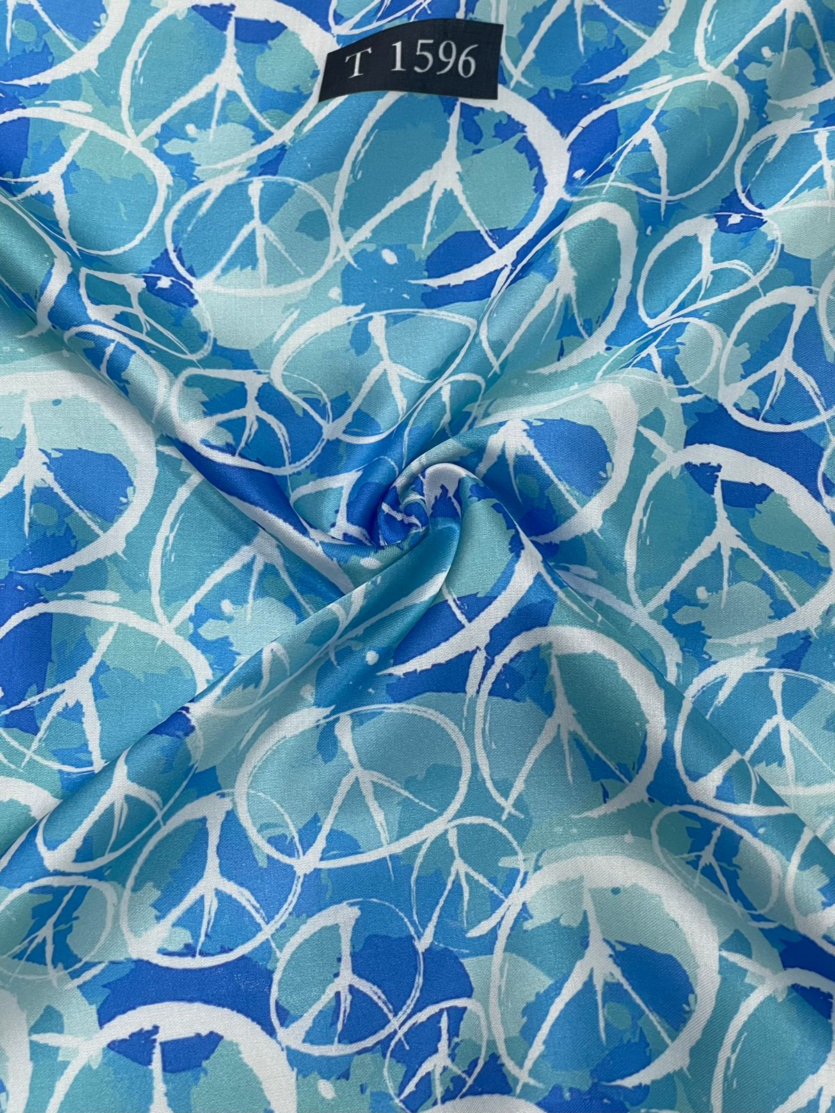 Abstracts Prints On Modal Satin
