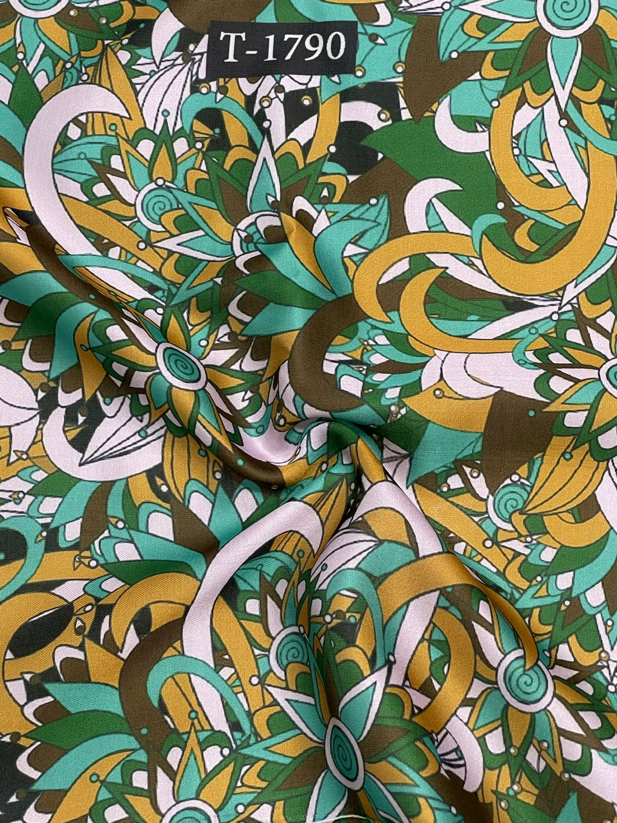 ZARA PRINT ON SATIN