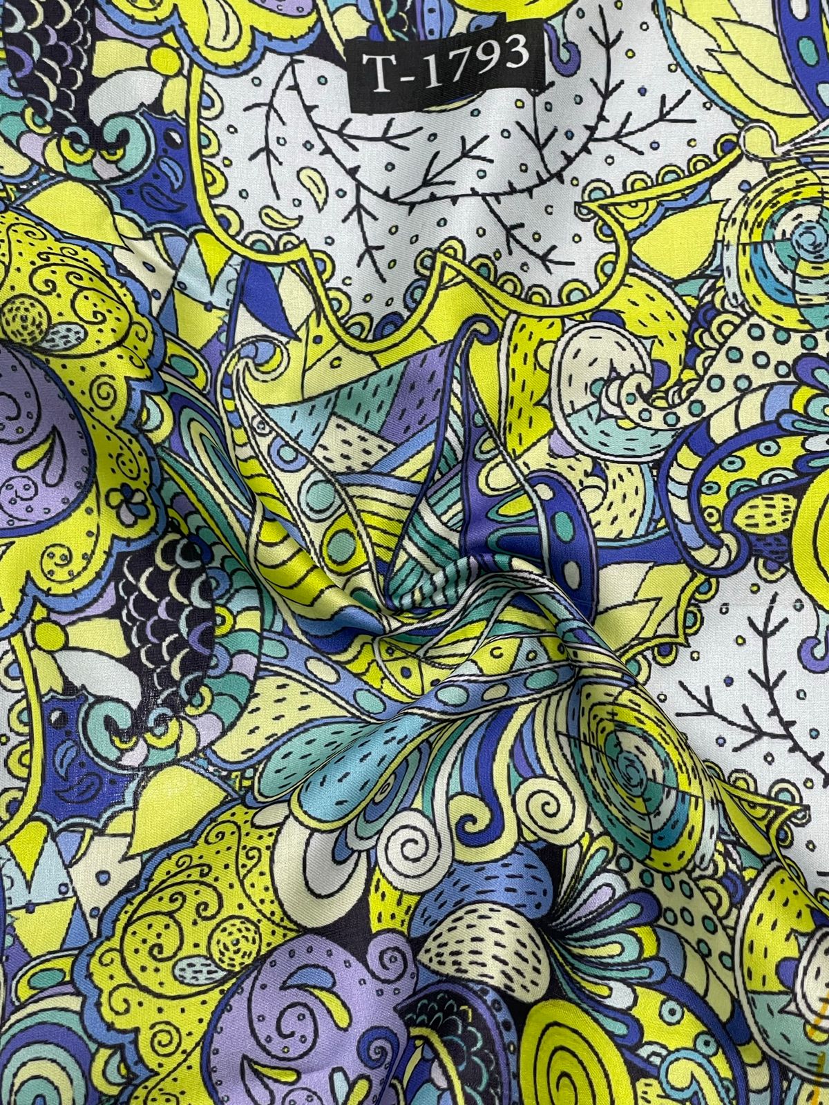 ZARA PRINT ON SATIN