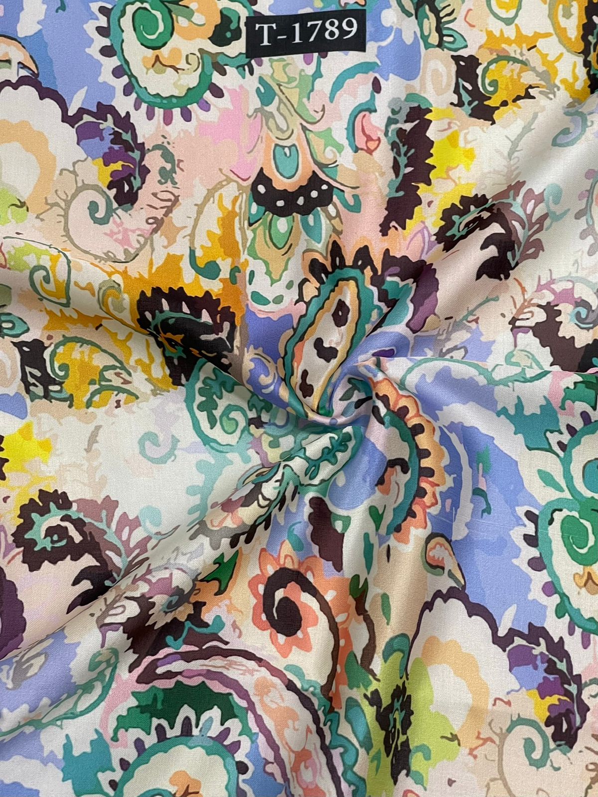 ZARA PRINT ON SATIN
