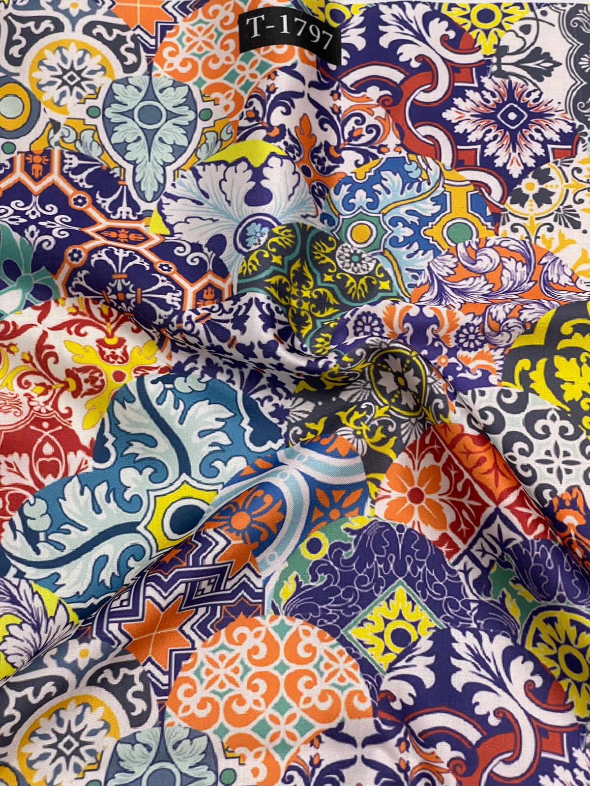 ZARA PRINT ON SATIN