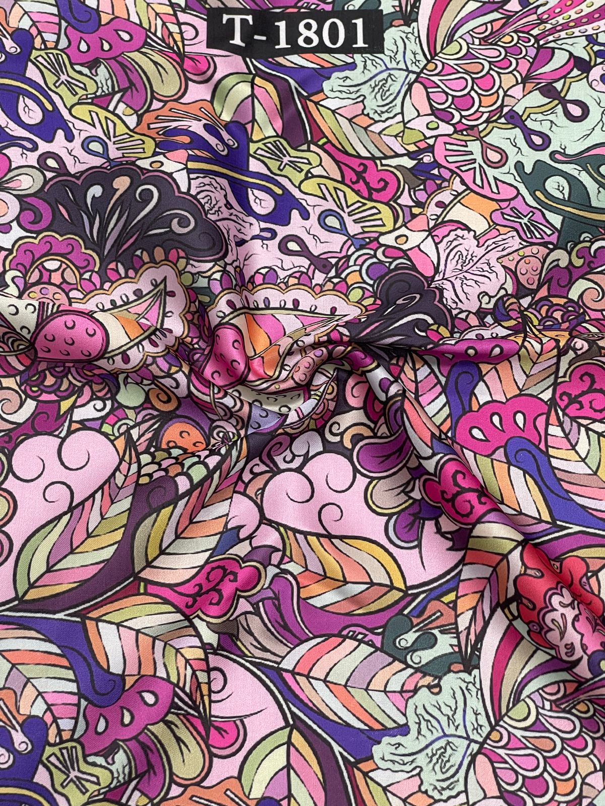 ZARA PRINT ON SATIN