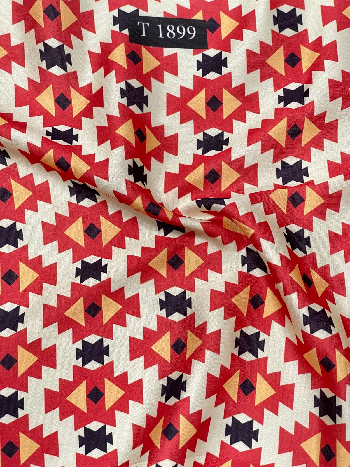 Modal Satin Mixed Abstracts Prints