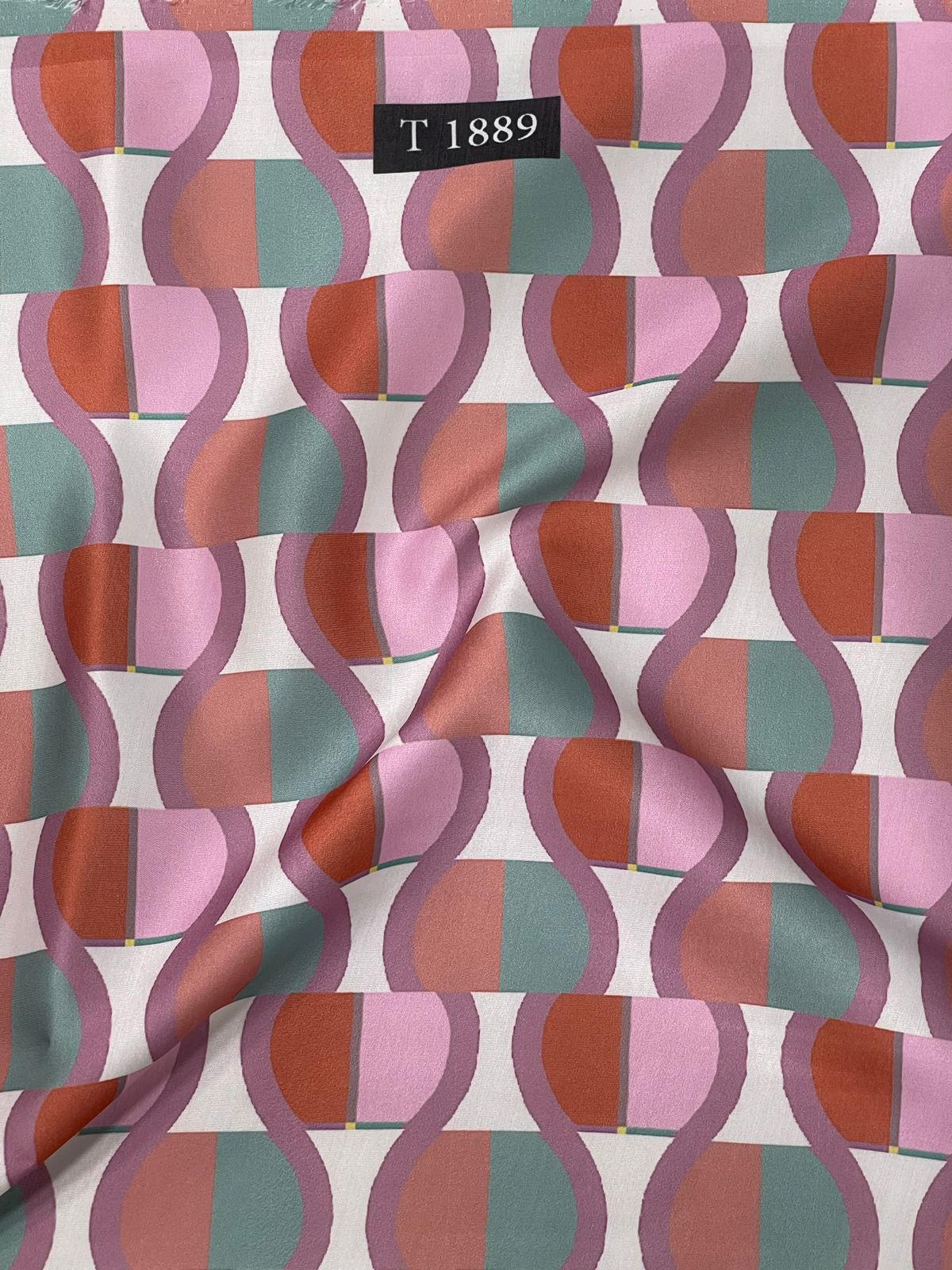 Modal Satin Mixed Abstracts Prints
