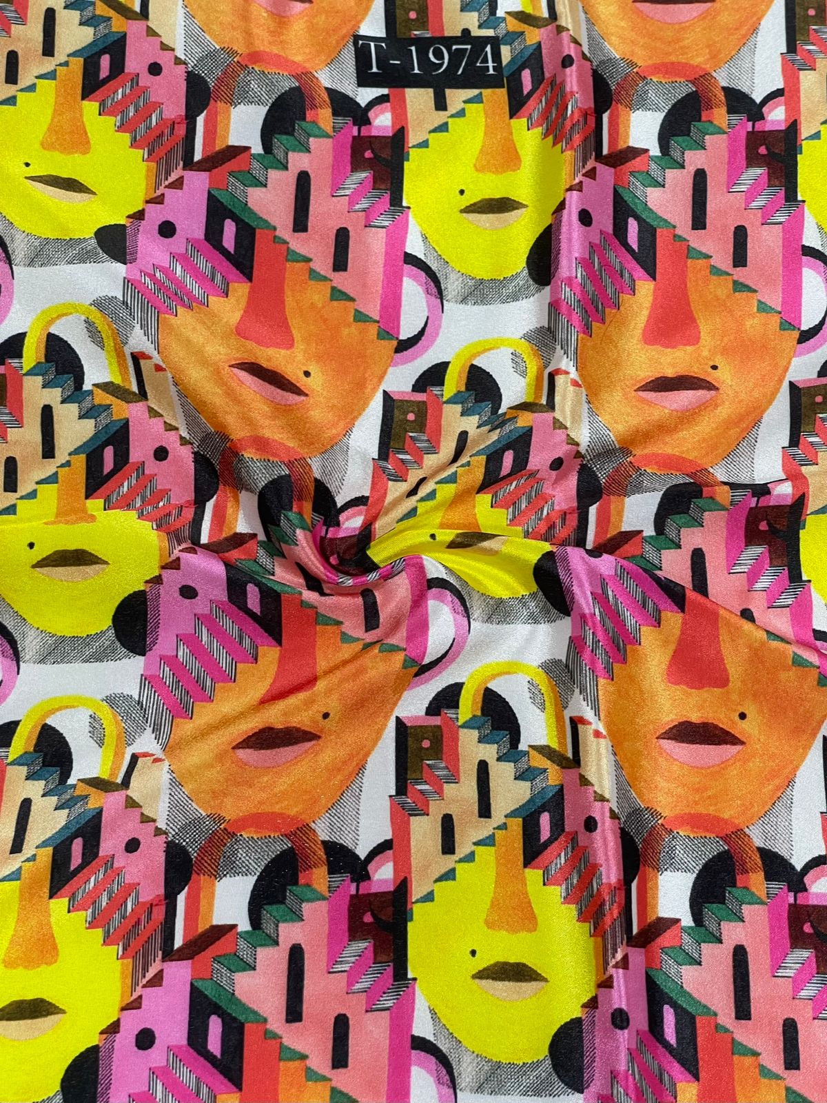 Trendy Mix Prints On Crepe