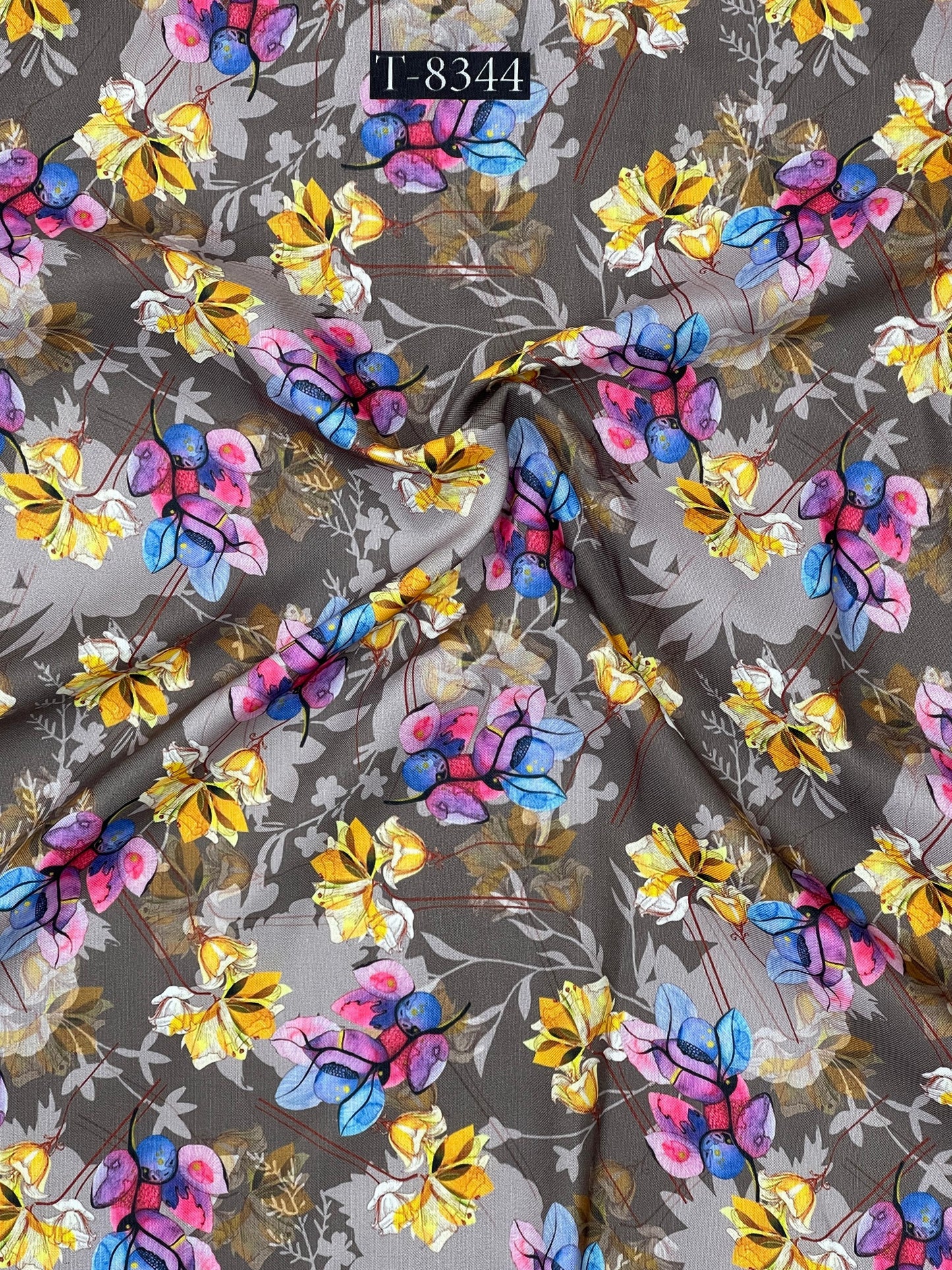 Rayon Festive Floral Prints