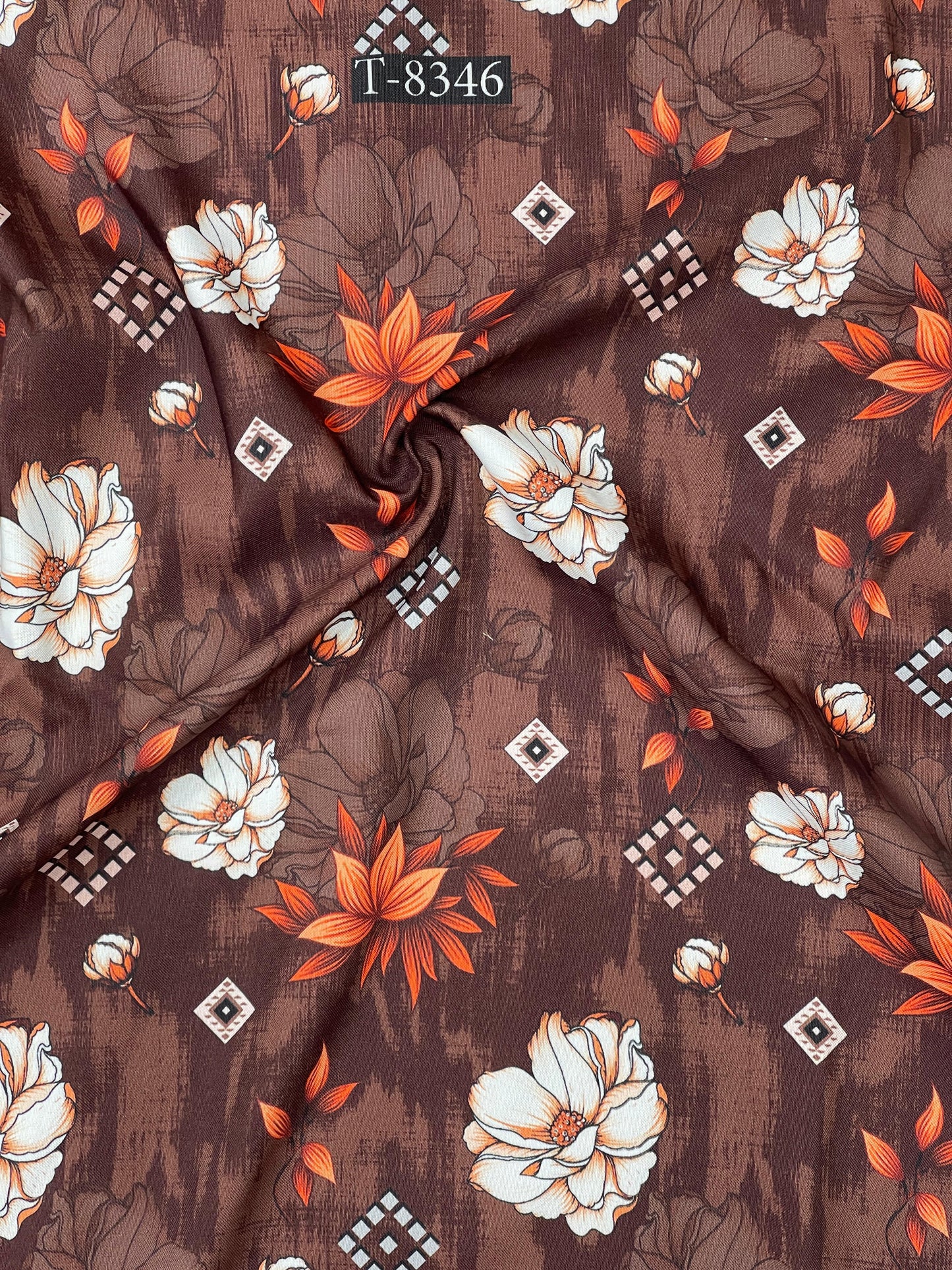 Rayon Festive Floral Prints