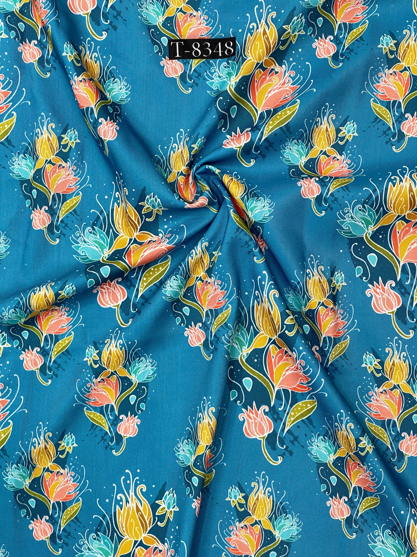 Rayon Festive Floral Prints