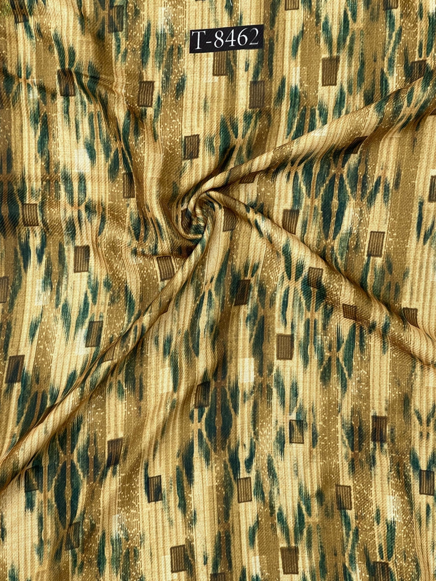 Beautiful Pashmina Abstract Print Fabric